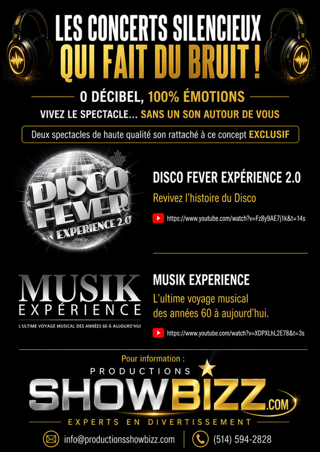 Corporatif exclusif — Productions Showbizz