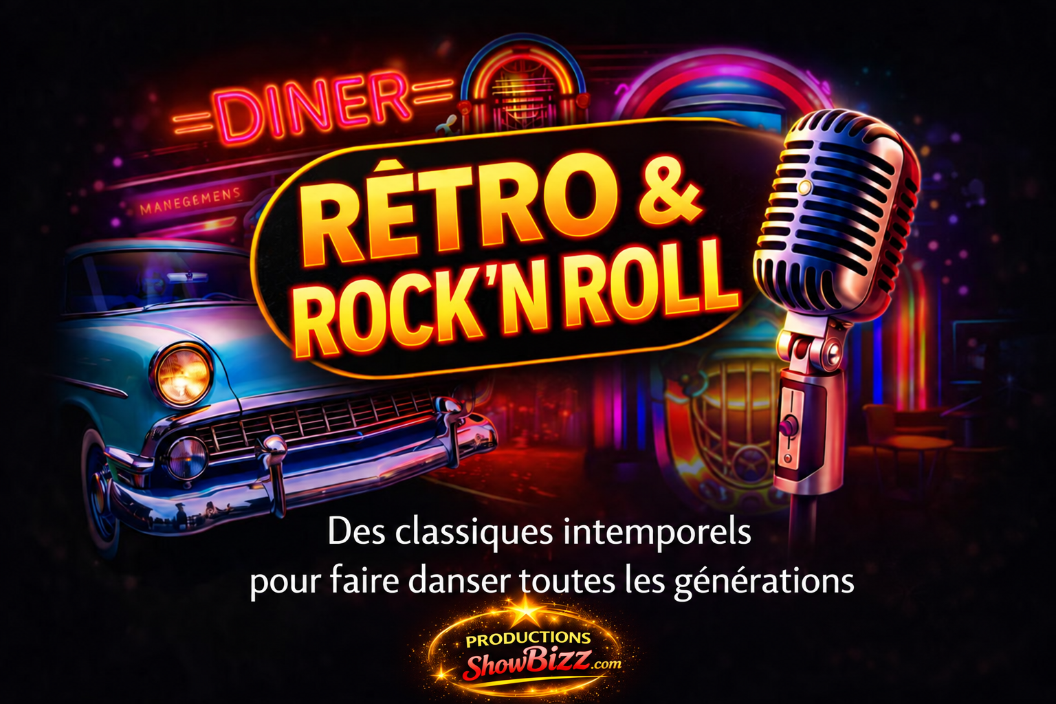 Rétro & Rock'n'Roll — Productions Showbizz