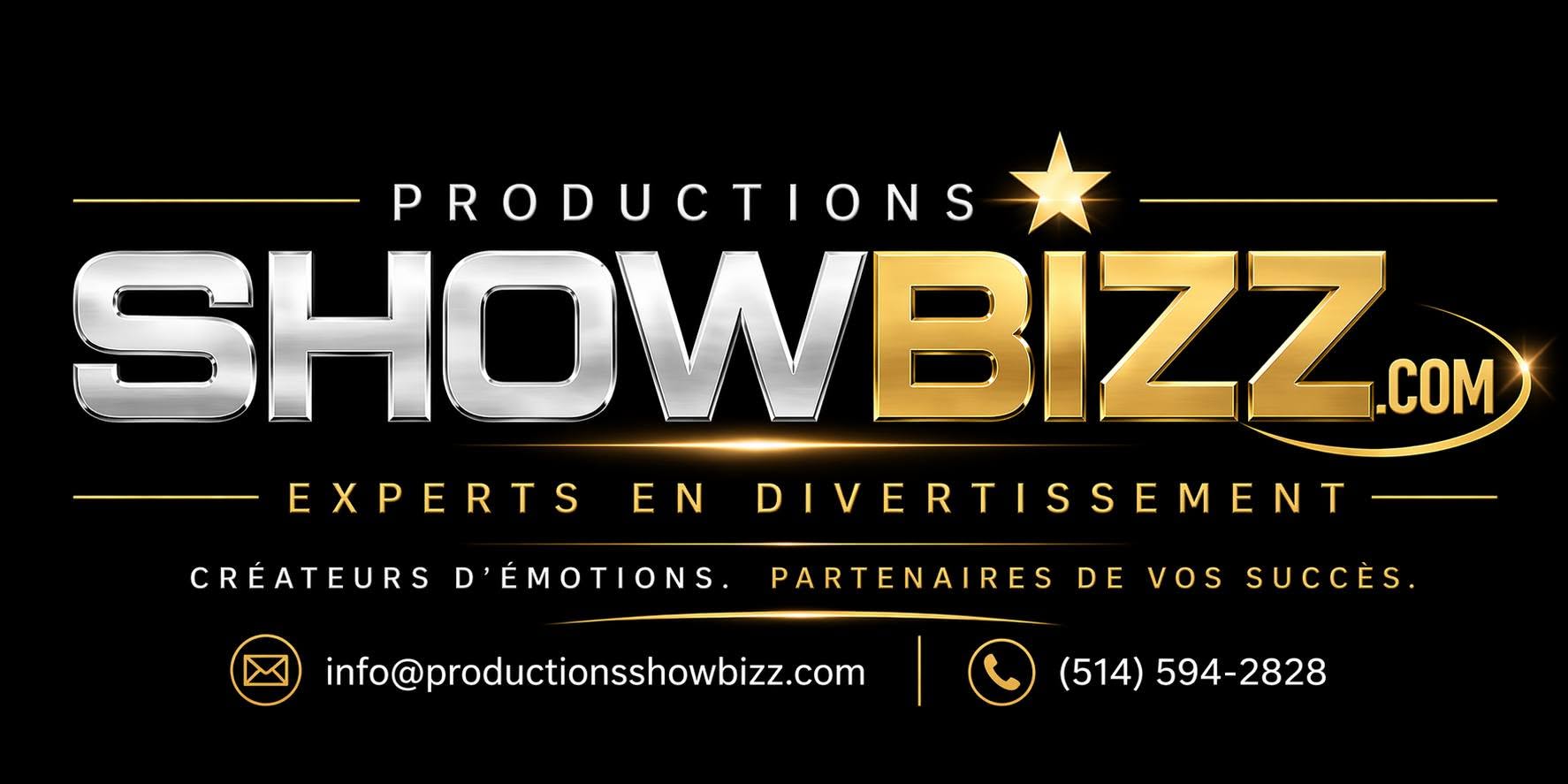 Logo Productions Showbizz - Agent de spectacles hommage au Québec depuis 40 ans - Groupes tribute professionnels